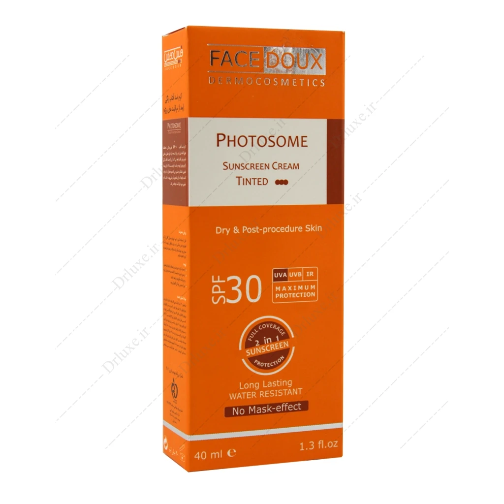 کرم ضد آفتاب SPF30 بژ متوسط فوتوزوم ••• فیس دوکس 40 میلی‌لیتر